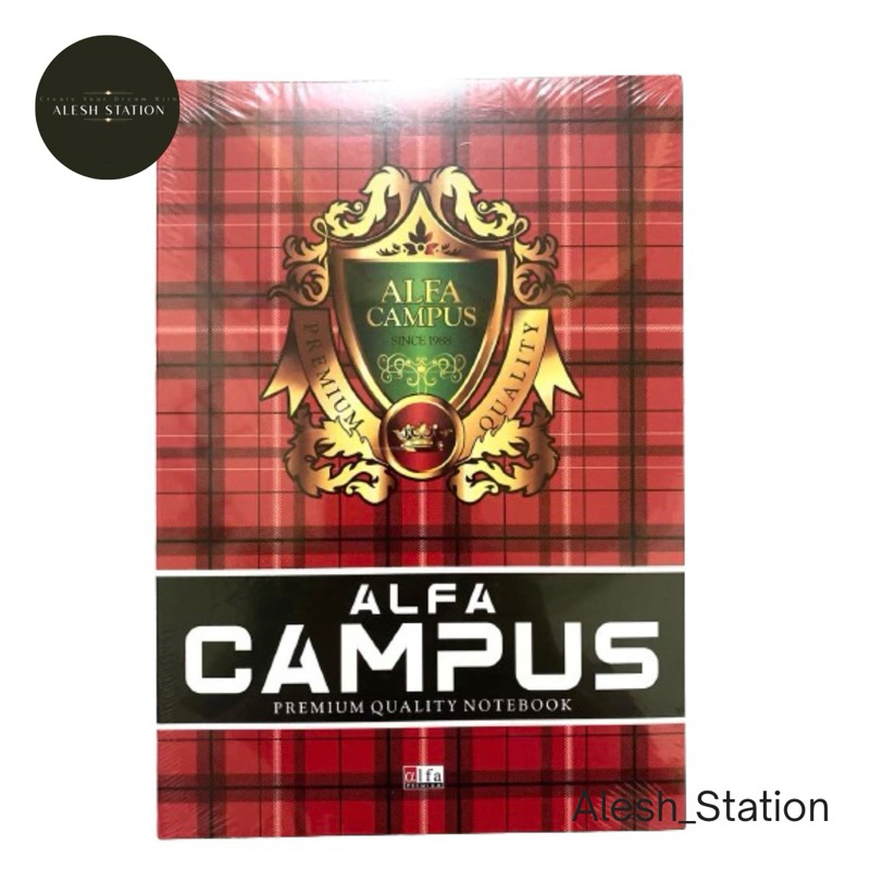 

Buku Tulis BESAR BOXY CAMPUS 36 lembar Alfa / NOBEL B5 PREMIUM (isi 10 Buku)