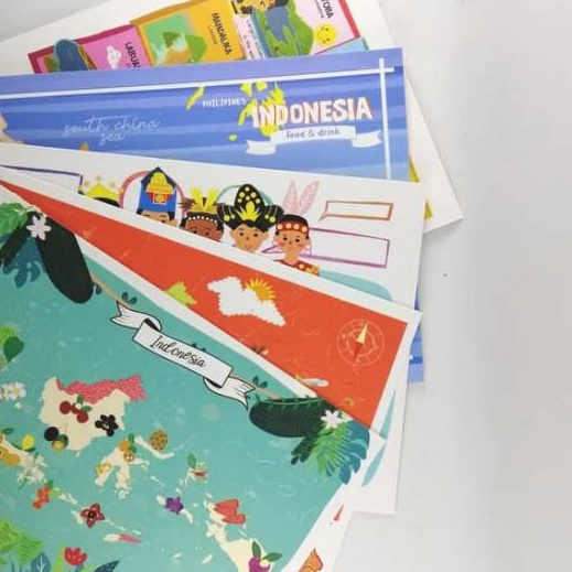 

Flash Sale Kartu Pos Postcard Map Indonesia seri ke2