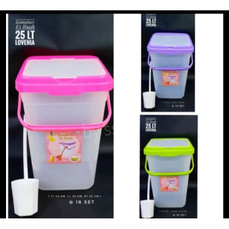 TOPLES ES BUAH 15-25 LITER/AQUARIUM ES BUAH