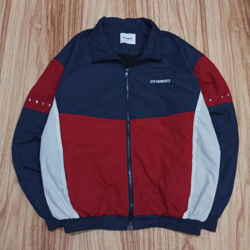 QT8 Garments 3 Tone Windbreaker Jacket