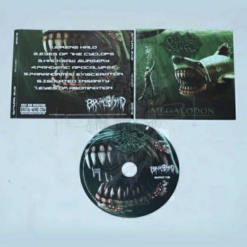CD - GUTTURAL SLUG - Megalodon