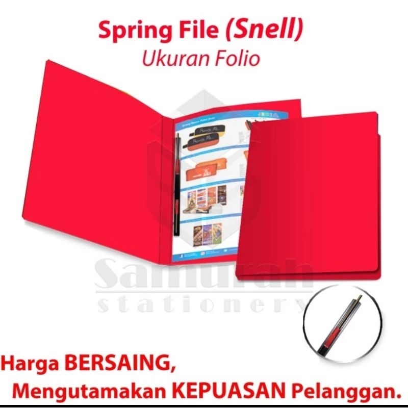 Map File Spring berlubang PLASTIK