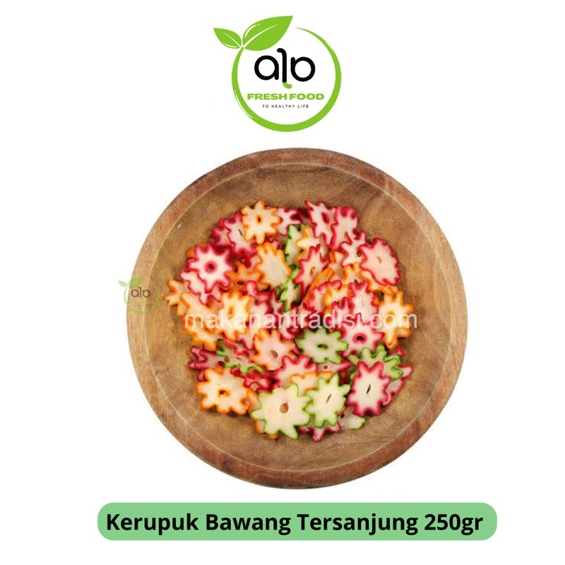

Kerupuk Bawang Tersanjung 250gr Enak - ALO Fresh Food