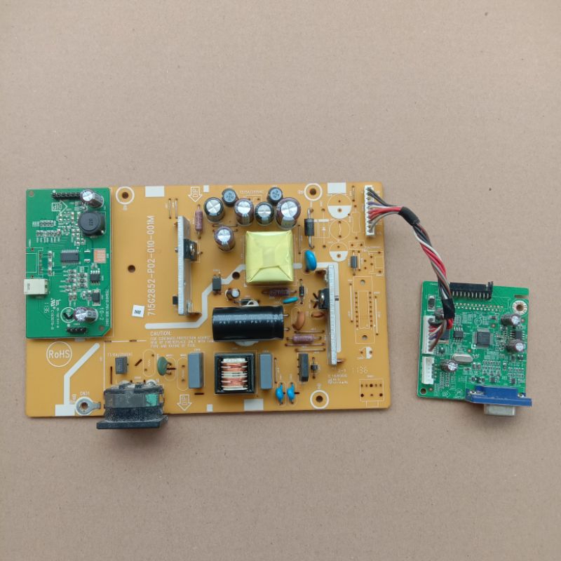 Mb mobo & psu power suplay monitor Philips PHILIP MWEL1160T 160EL1 original copotan