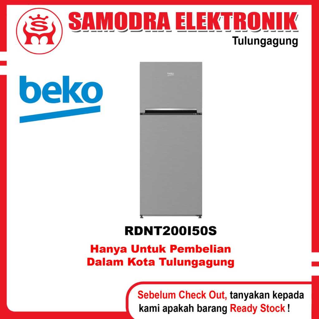 Kulkas BEKO RDNT200I50S | Kulkas 2 Pintu Beko