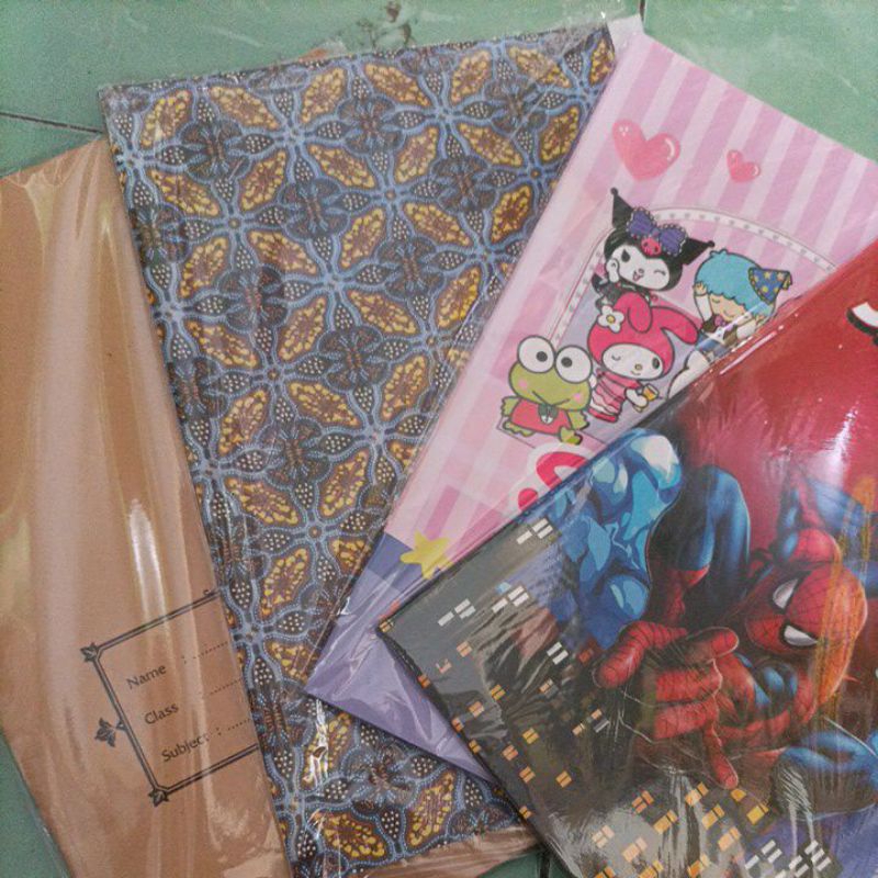 

Sampul buku fancy/batik 1 pack