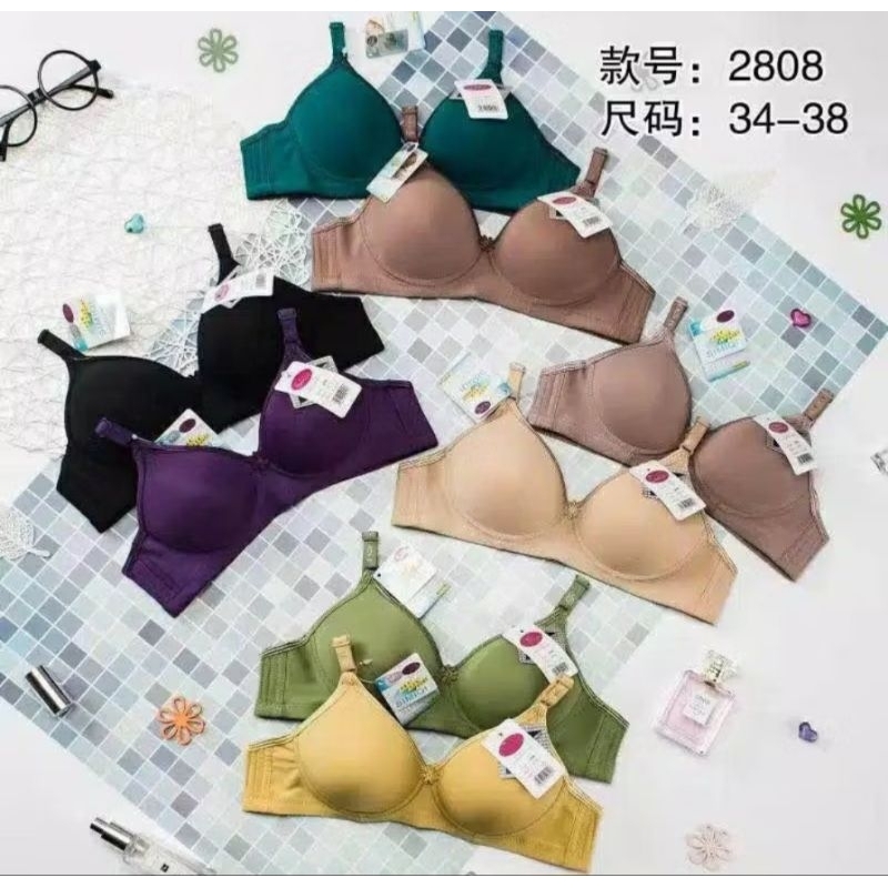 SIMIQI 2808 BRA BH SIMIQI KAIT 2 BH SIMIQI TANPA KAWAT BH SIMIQI 2808