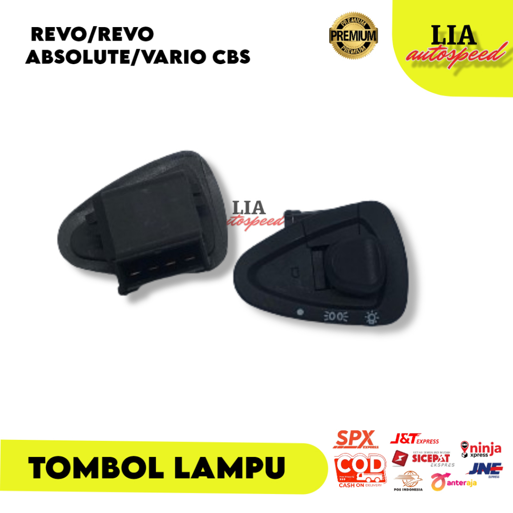 TOMBOL LAMPU REVO ABSOLUTE SAKLAR LAMPU REVO/REVO ABSOLUTE/VARIO CBS