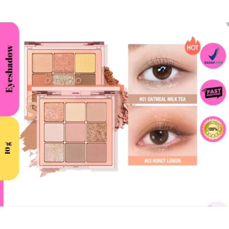 O TWO O EYESHADOW PALLET