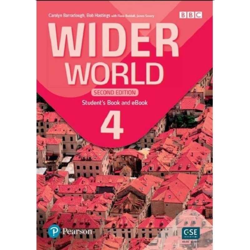 Wider World 2nd edition Pearson Original 100% Student book Work book level 1 2 3 4