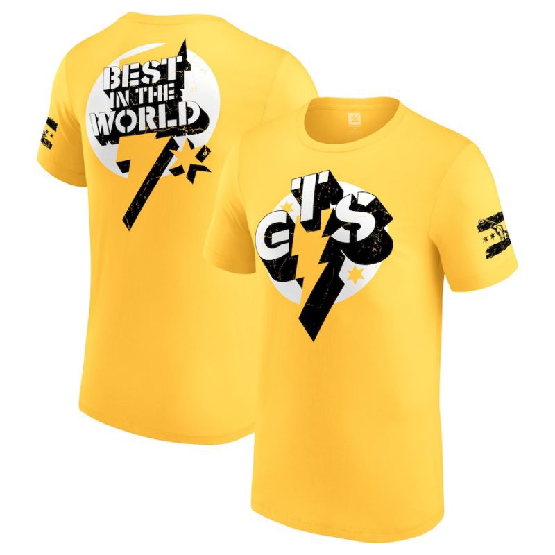 KAOS TSHIRT WWE CM PUNK GTS RETRO