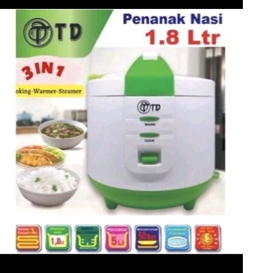 rice cooker magic com td 1,8 liter
