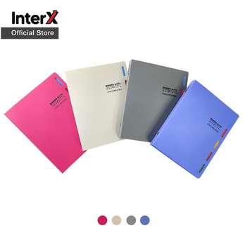 

❤️H2O❤️ INTERX Binder Note PASTEL A5 Inter X / Binder loose leaf A5 Warna Random