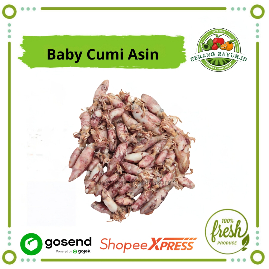 

[INSTAN SERANG] CUMI ASIN BABY 100 GR - 250 GR