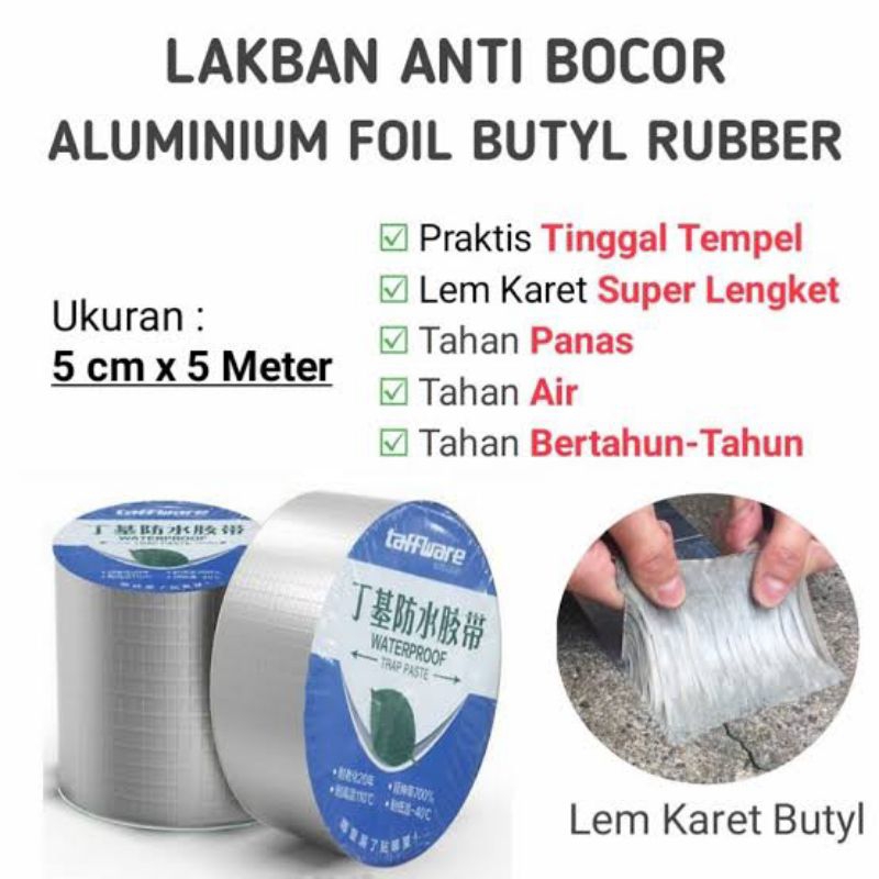Lakban Anti Bocor Anti Air Tahan Panas Waterproof Tape Lakban Serbaguna