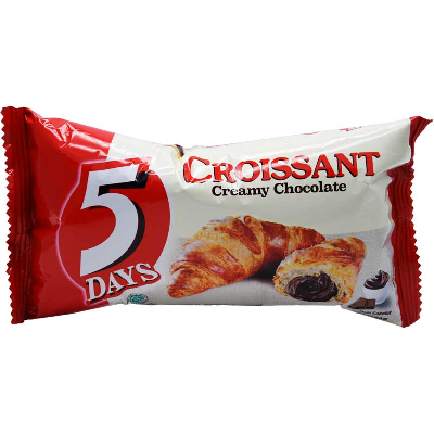 

5Days Roti Croissant Cokelat / Mix Berries / Pandan Srikaya / Creamy Chesee 60 gr