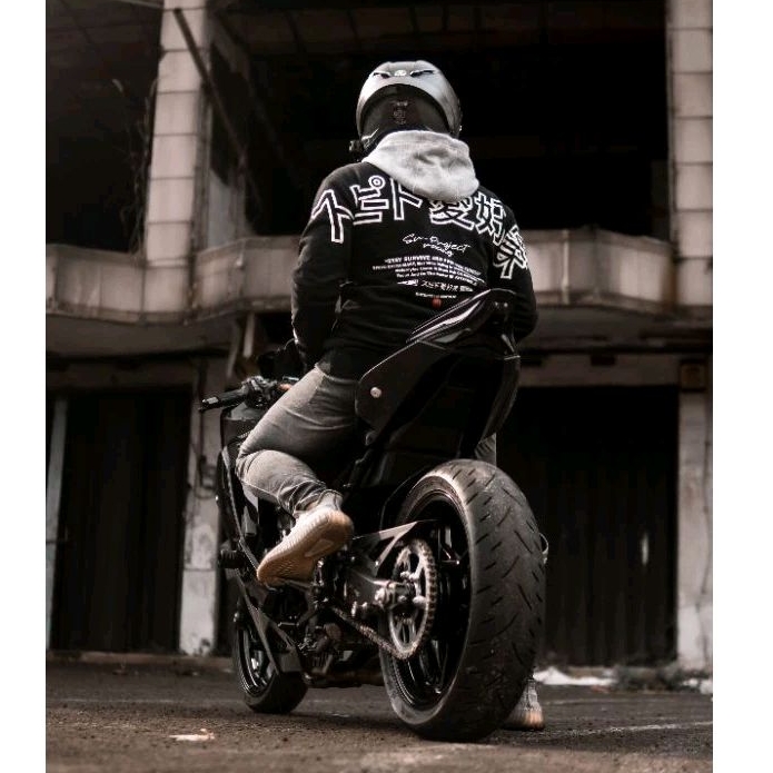 Hoodie SR-PROJECT Speed Enthusiast japan art Grey