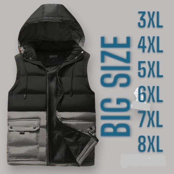 Size Jumbo Rompi Pria Gelembung DacronTebal Warna Kombinasi Bikers Motor Tactical Body Vest Premium 