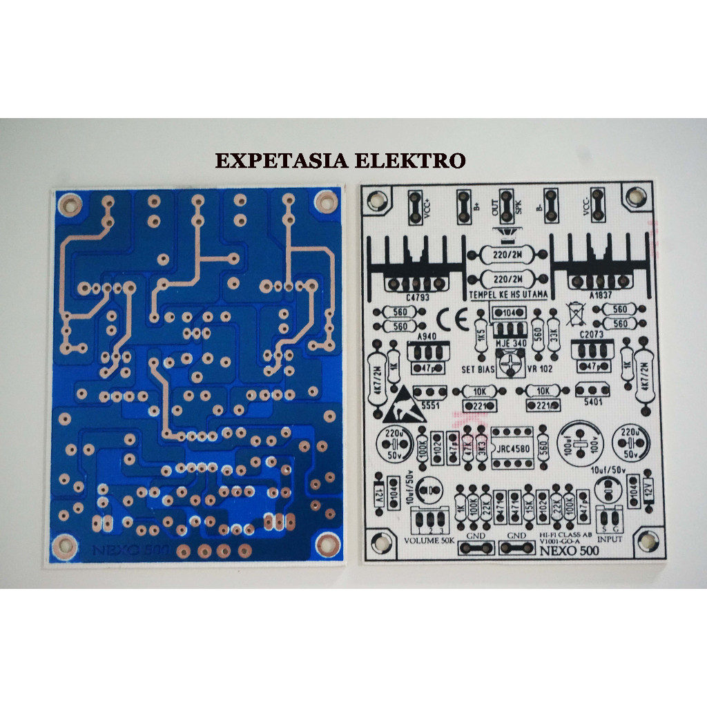 PCB NEXO 500 BIAS SERVO