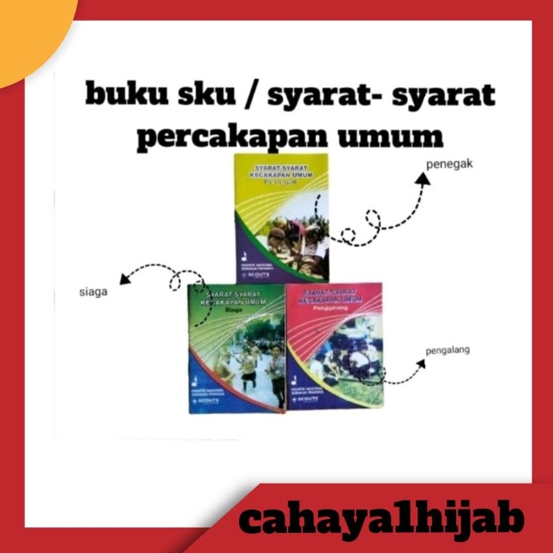 BUKU SKU (SYARAT KECAKAPAN UMUM) PRAMUKA  SIAGA PENGGALANG PENEGAK.SD SMP SMA