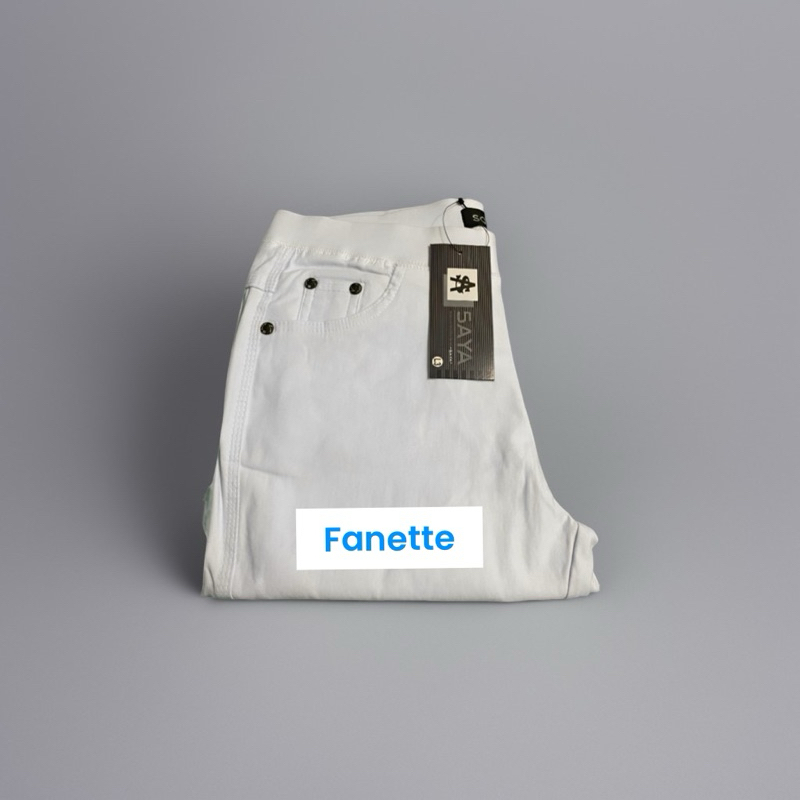 Celana Legging Wanita Merk SAYA Bahan Sof Jeans Import Halus Tebal