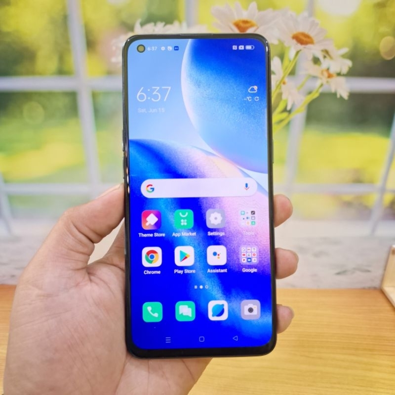 OPPO RENO 5 NFC RAM 8/128 GARANSI RESMI HANDPHONE HP SECOND BEKAS TERMURAH TERLARIS