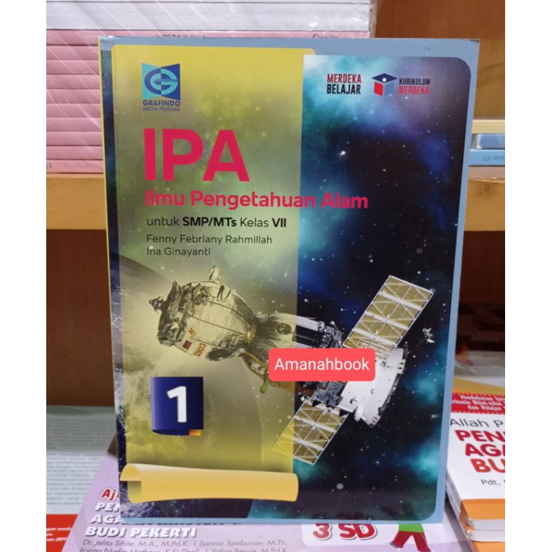 Buku IPA SMP Kelas 7 kurikulum Merdeka Grafindo