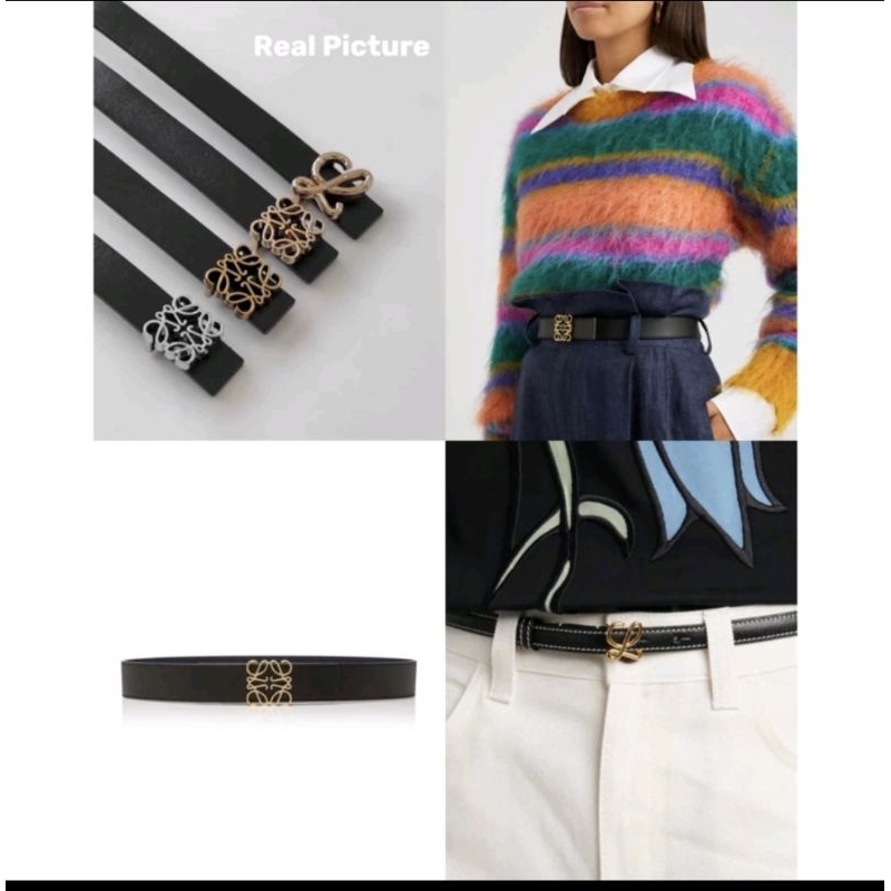 CKL leather Belt - Sabuk cowok branded