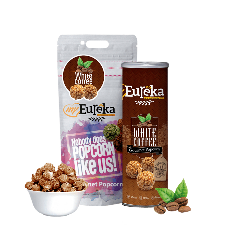 

Eureka Popcorn White Coffee Flavour