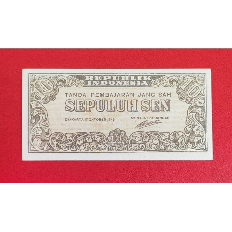 10 Sen ORI SUKARNO