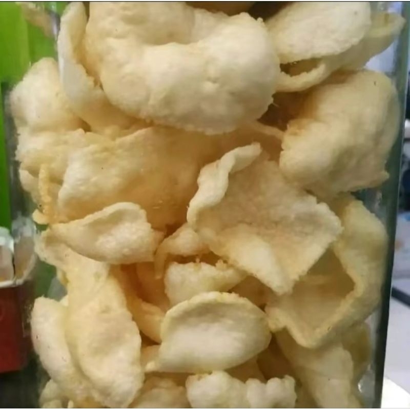 

KERUPUK PULI BAWANG - PREMIUM KHAS MADURA 250 gram (MENTAH)