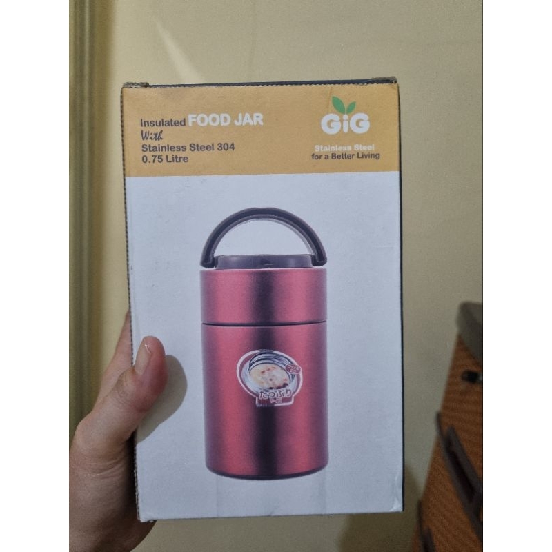 GIG Insulated Food Jar stainless stell 304