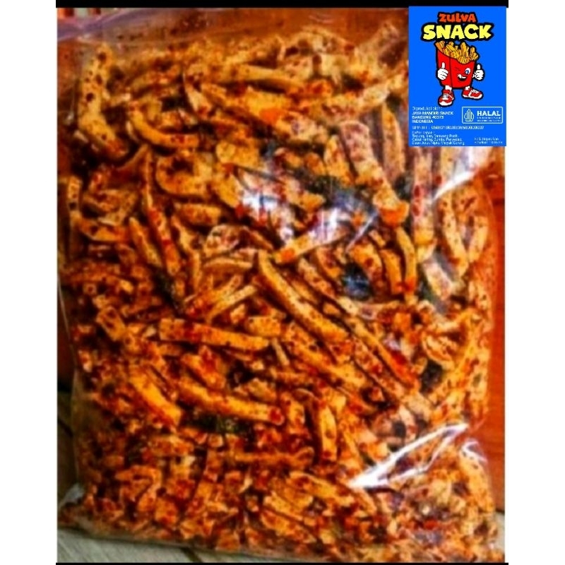

basreng stik PEDAS daun jeruk 1 kg