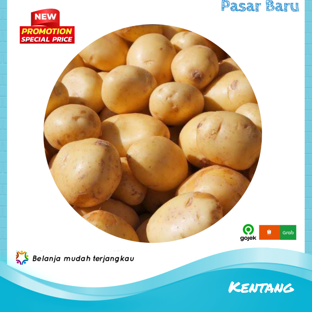 

Kentang • 500gram ✓ Murah | Pasar Baru Makassar