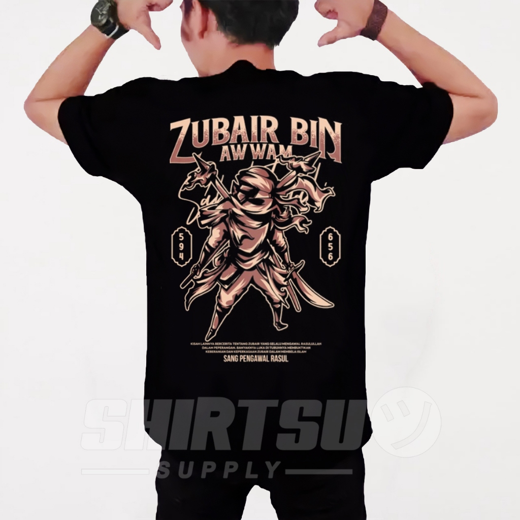 Baju Kaos Kata Kata Santri Islami Dakwah Oblong Santai Clothing Pria Dewasa Salafy Distro Terbaru Ke