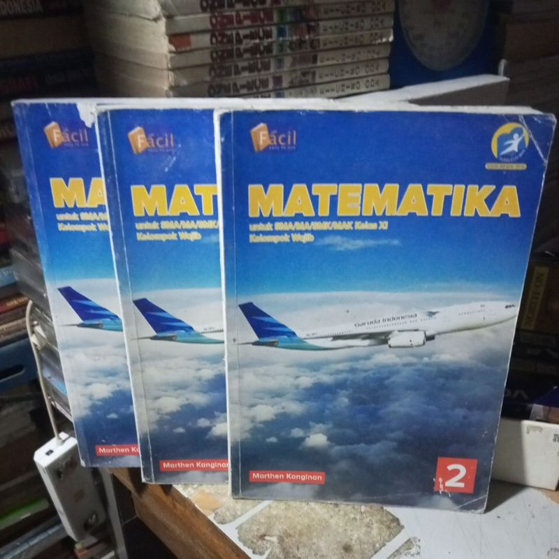 BUKU MATEMATIKA UNTUK SMA KELAS XI/11/2 REVISI K13 KELOMPOK WAJIB PENERBIT FACIL