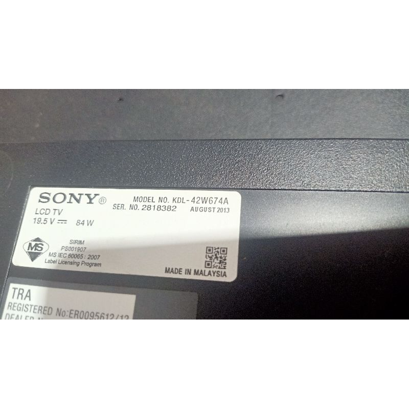 Layar Panel Tv LED SONY KDL 42W674A