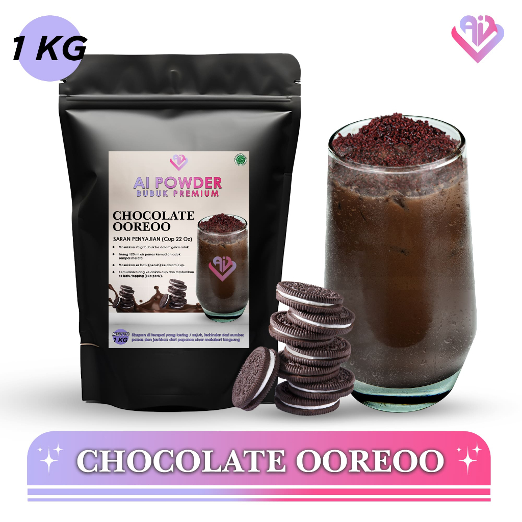 

Chocolate Ooreoo Bubuk Minuman Premium Instan 1Kg