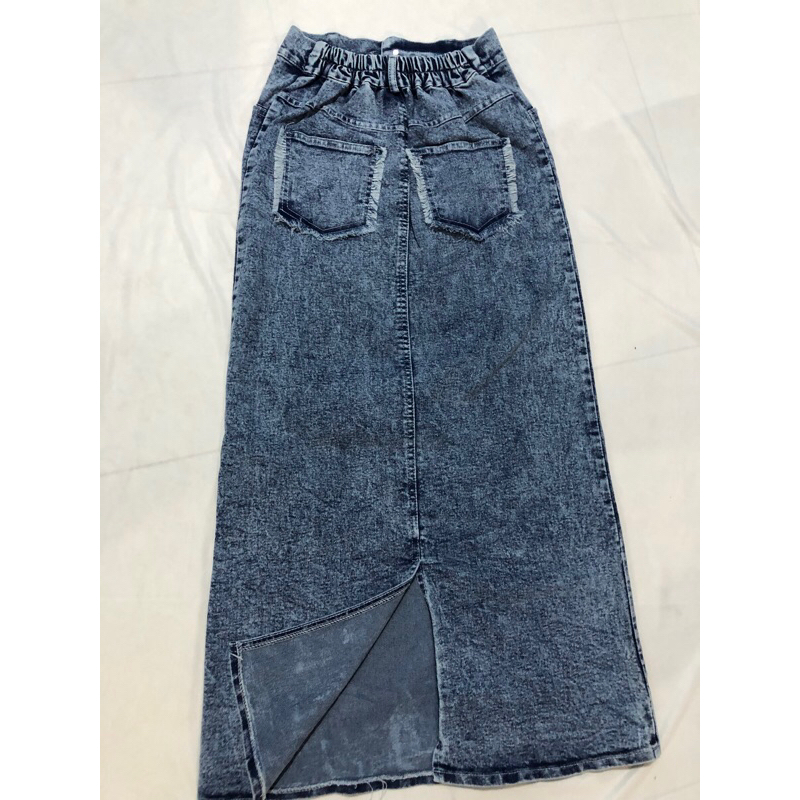 THEANA KANTONG RAWIS rok teana jeans skrit terbaru rok teana rawis