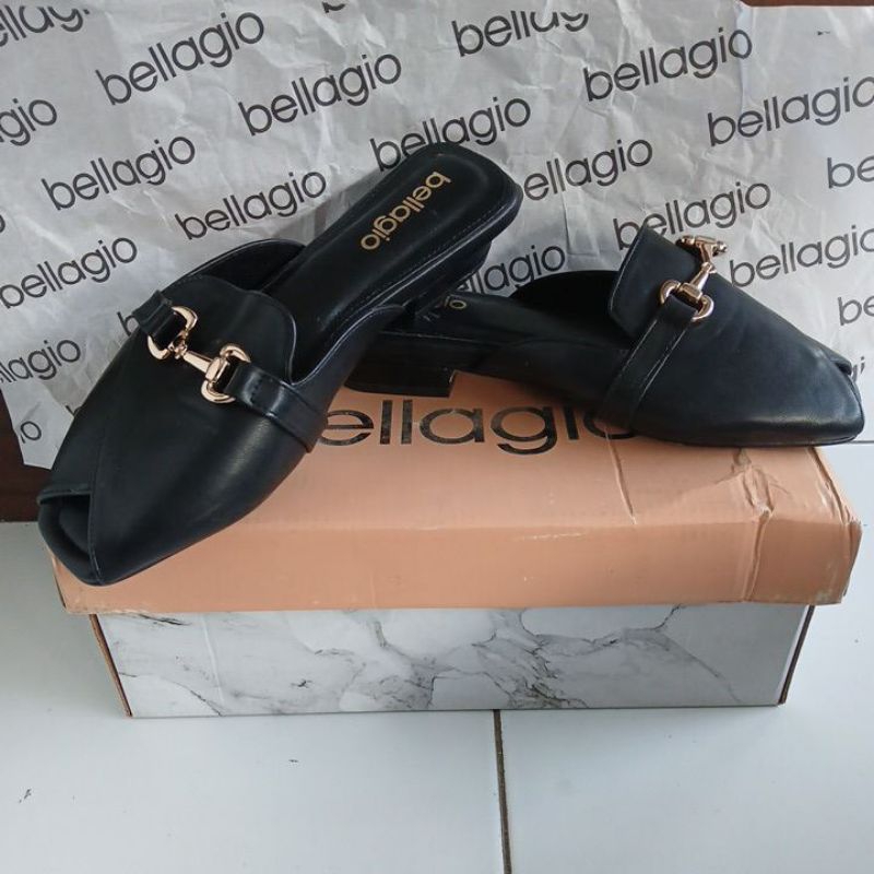sepatu#sandal#wanita#hitam#hill#brand#bellagio#casual