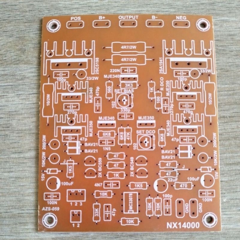 PCB Power Amplifier Builtup NX14000