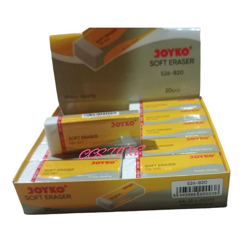 

Joyko Soft Eraser Stip Penghapus Karet Besar