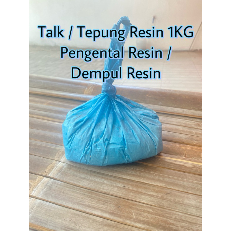 Talk 1KG - dempul resin - tepung resin - talek - pengental resin