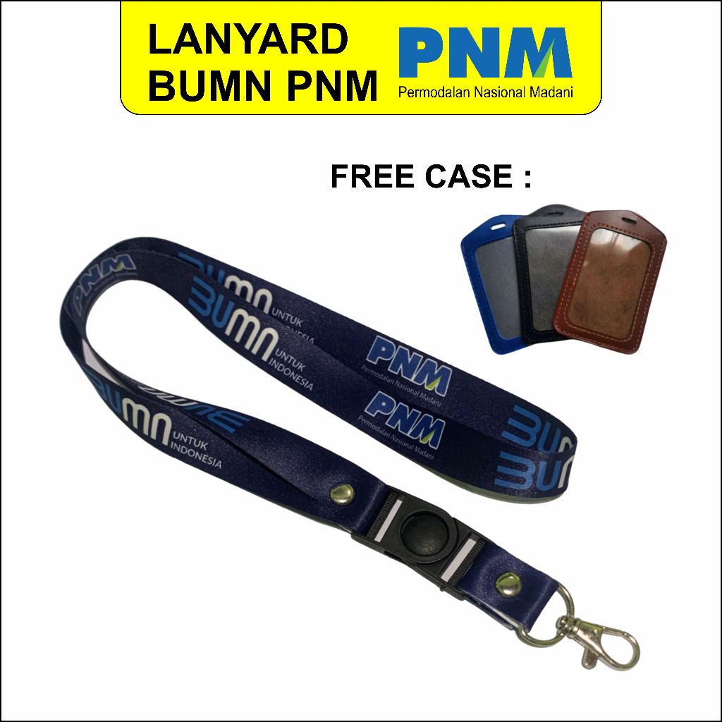 

Tali Lanyard BUMN PNM Satuan Ready