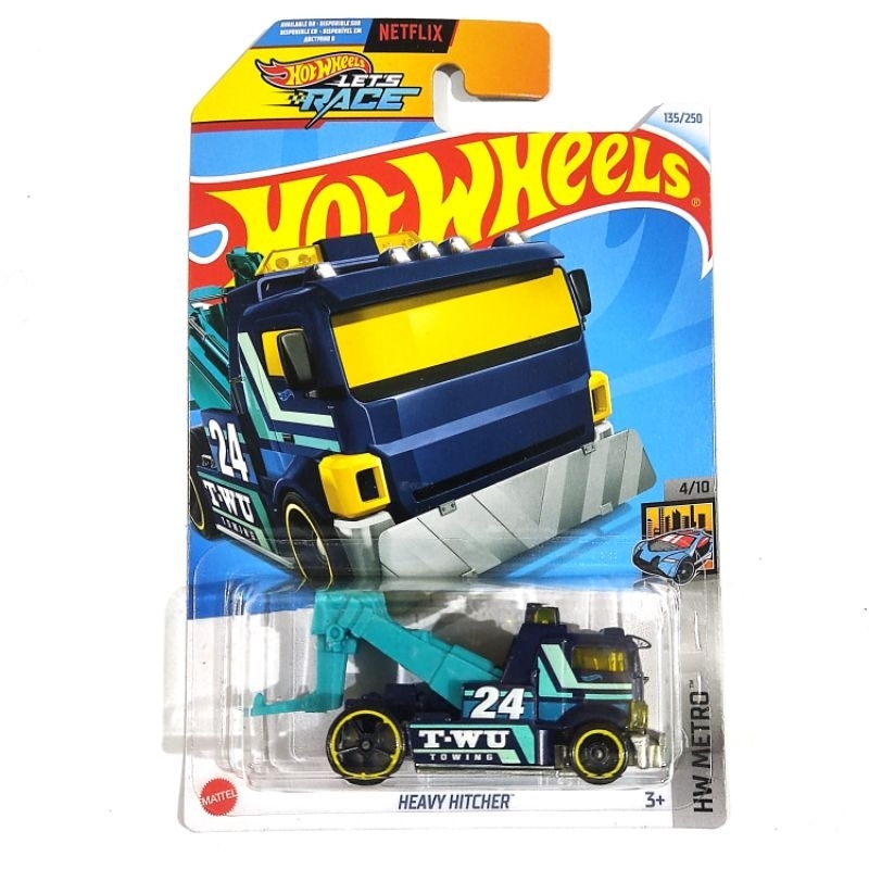 Hot Wheels Heavy Hitcher Biru - G2024