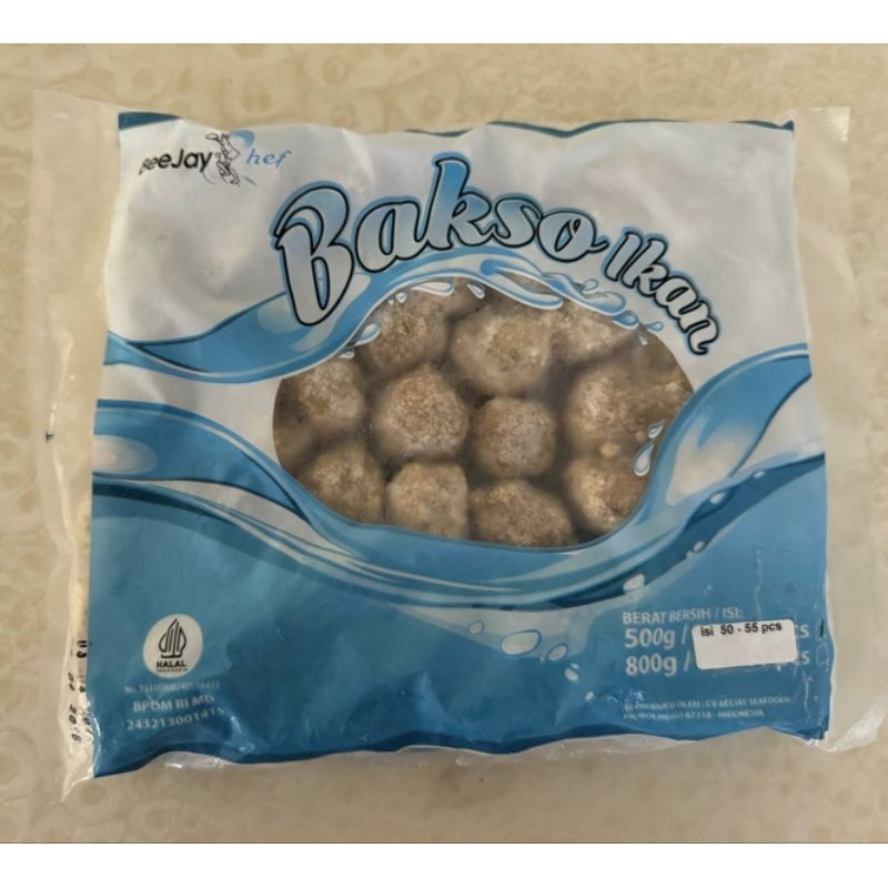 

Beejay Bakso Ikan/Bakso ikan frozen/Bakso Ikan