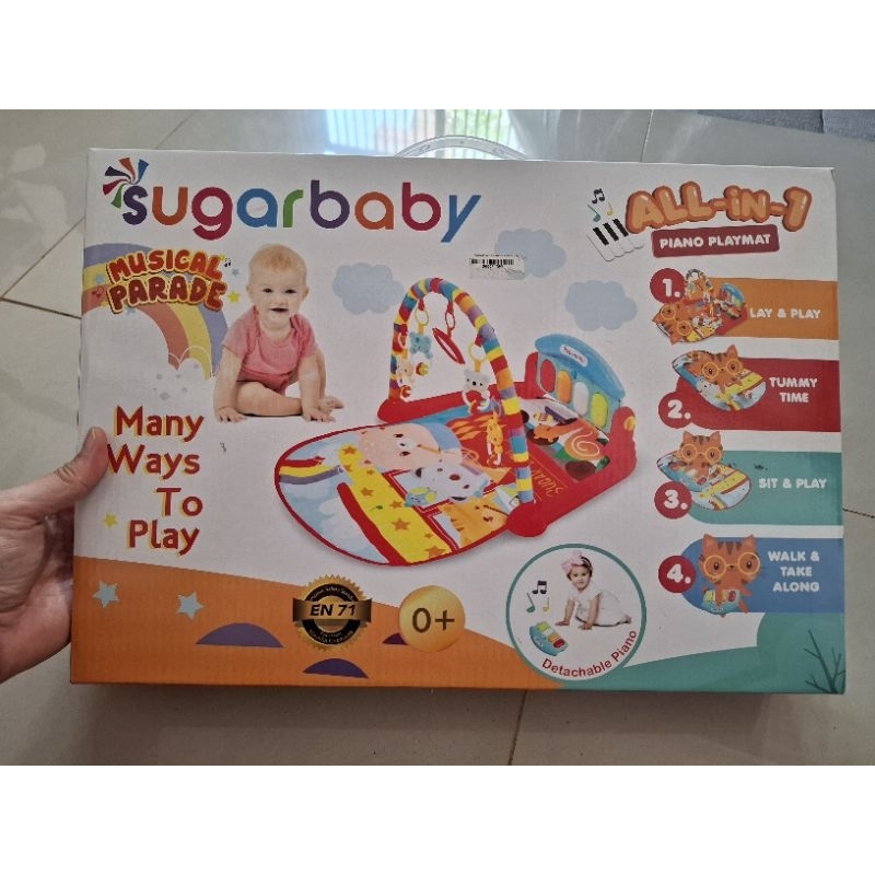 Mainan Matras Bayi SUGARBABY Piano Playmat - Preloved Bekas Seken