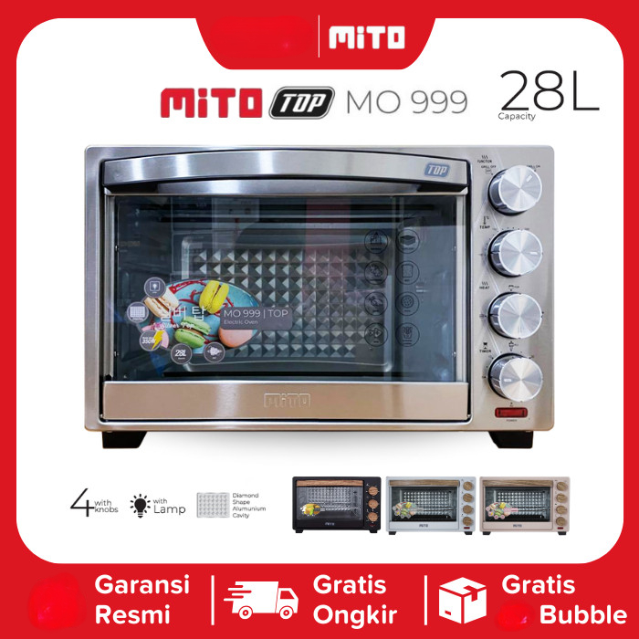 Mito Oven Listrik Low Watt TOP 999