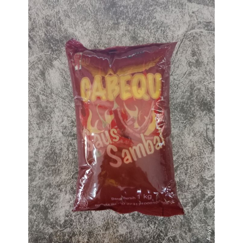 

CABEQU SAUS SAMBAL 1KG