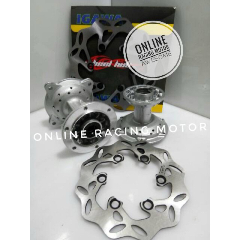 Tromol klx150 - dtracker sepasang tromol lubang 36 cakram depan belakang kawasaki klx bonus bearing